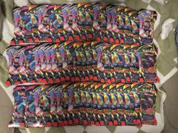Lot of 60 - Pokemon ME Phantasmal Flames Sleeved Booster Packs Sealed Random Art - Image 2