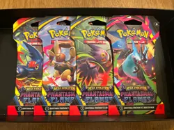 ME02 Phantasmal Flames Sleeved Booster Pack Art Bundle [Set of 4] - Pokemon TCG - Image 1