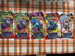 POKEMON TCG: Phantasmal Flames (ME02) Sleeved Booster Pack! LOT OF 5! FAST SHIP - Image 1