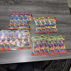Pokemon TCG: Mega Evolution Phantasmal Flames Sleeved Booster Pack - Lot Of 20 - Image 1