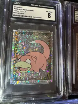 Pokemon Graded Card Lot (5) CGC 1998 Merlin Series 1 Foil Slowpoke Weezing 🔥 - Image 3