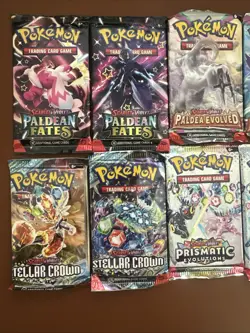PSA, TAG 5-10 Graded Pokemon Card Lot Perfect Gift + Bonus 9 Sealed Booster Pack - Image 4
