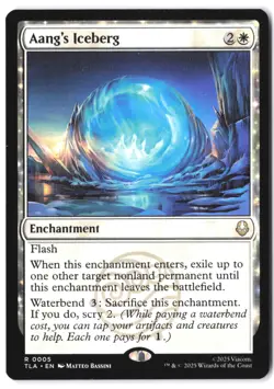 Aang's Iceberg 5 MTG Avatar TLA NM - Image 1