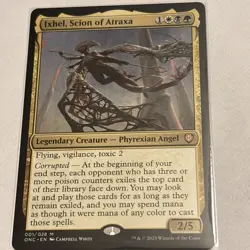 MTG Ixhel, Scion of Atraxa Phyrexia: All Will Be One Commander 001/028... - Image 1