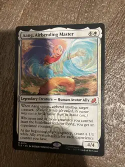 Aang, Airbending Master M Avatar: The Last Airbender: Eternal NM Free Shipping - Image 1