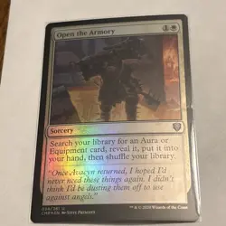Open the Armory Commander Legends Foil - Image 1
