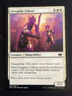 1x Irregular Cohort (15) Modern Horizons LP MTG Magic the Gathering x1 MKE - Image 1