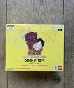 One Piece Card Game OP-07 500 Years in the Future Booster Box Brand New Sealed - Image 1