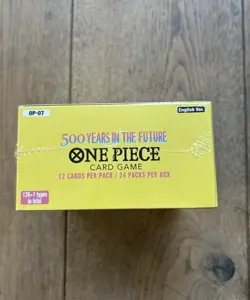 One Piece Card Game OP-07 500 Years in the Future Booster Box Brand New Sealed - Image 3