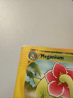 2002 Pokemon Card - Meganium Expedition 53/165 Rare Non Holo - Image 5