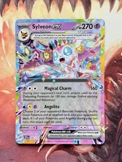 Sylveon ex 86/191 ⚡Surging Sparks Double Rare Holo Pokemon TCG Card NM 🎀 - Image 1