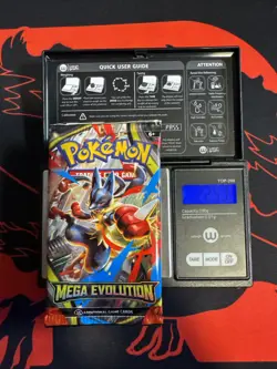 22.53g HEAVY - Pokemon TCG Mega Evolution Booster Pack Sealed / Semi GoDU - Image 1