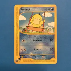 Psyduck 104/147 Aquapolis Light Played - Pokemon WOTC 2003 - Image 1
