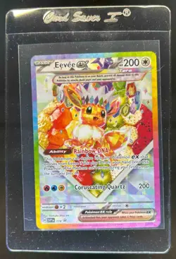 2023-25 Pokemon SV Black Star Promos - SVP EN Eevee ex #174 - Image 1