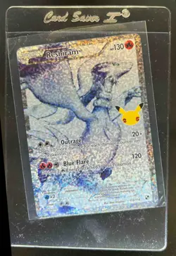 2021 Pokemon SWSH Celebrations Reshiram Classic Collection #113/114 - Image 1