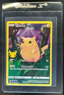 2021 Pokemon SWSH Celebrations Pikachu Holo #005/025 - Image 1
