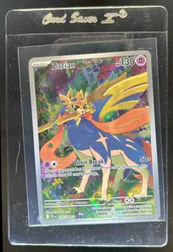 2025 Pokemon Phantasmal Flames Zacian Illustration Rare #100/094 - Image 1