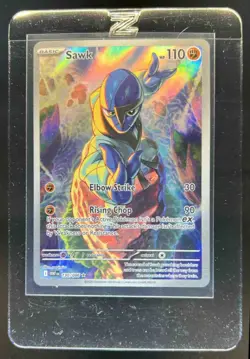 2025 Pokemon White Flare Sawk Illustration Rare #130/086 - Image 1