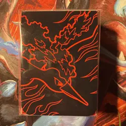 Pokemon TCG Team Rocket Moltres UPC Playmat Deck Box Dice Coin Lot NEW - Image 2
