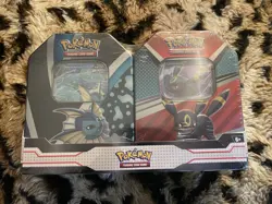 Pokemon Sealed Lot Vivid Voltage ETB & Vaporeon Umbreon V Heroes Tin Bundle - Image 3