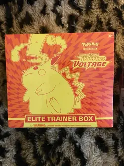 Pokemon Sealed Lot Vivid Voltage ETB & Vaporeon Umbreon V Heroes Tin Bundle - Image 4