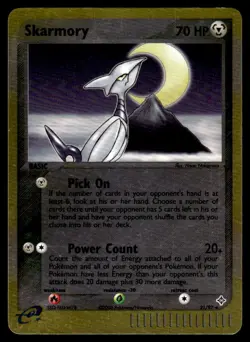 2003 EX - Dragon Skarmory Reverse Holo #21 - Image 1