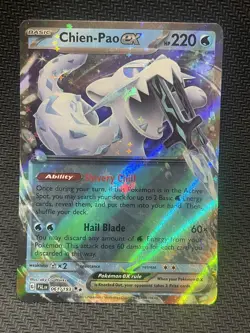 Pokemon Paldea Evolved Chien-Pao ex 061/193 - Image 1