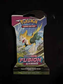 Pokemon 2021 SWSH Fusion Strike Factory Sealed Booster Pack - Image 1