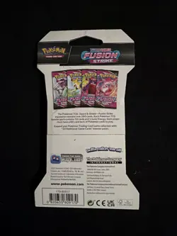 Pokemon 2021 SWSH Fusion Strike Factory Sealed Booster Pack - Image 2