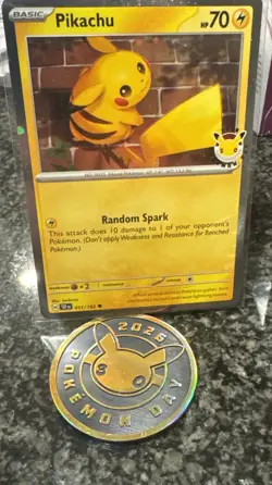 Pikachu 051 /162 Stamped 2026 Pokemon Day 30 Promo TCG 🔥 - Image 1