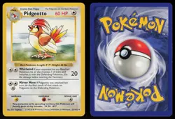 Pidgeotto 22/102 Rare Shadowless Base Set Pokemon - Image 3