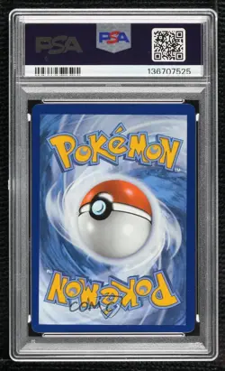 Team Rocket's Crobat ex Ultra Rare Pokemon Destined Rivals (DRI) PSA 8 - Image 2