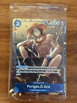 One Piece TCG: Portgas D. Ace P-074 Promo Tin Pack Set Vol. 2 SEALED English - Image 1