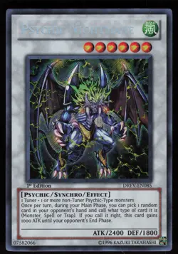Psychic Nightmare DREV-EN085 Secret Rare Duelist Revolution 1st Edition Yu-Gi-Oh - Image 1