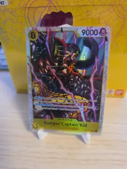 One Piece CCG Eustass Captain Kid OP10-112, Royal Blood, Near Mint NM Condition - Image 1