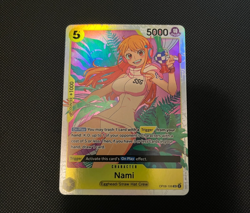 One Piece Nami OP08-106 Two Legends English SR Foil NM/M - Image 1