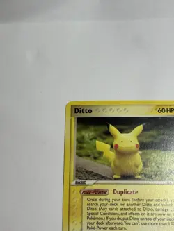 2005 Pokemon EX Delta Species Ditto (Pikachu) 63/113 Vintage Rare TCG - Image 2