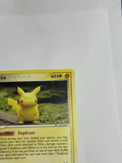 2005 Pokemon EX Delta Species Ditto (Pikachu) 63/113 Vintage Rare TCG - Image 3