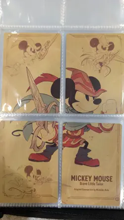 Disney Lorcana First Chapter Mickey Mouse Puzzle Complete Set [FREE SHIPPING] - Image 1