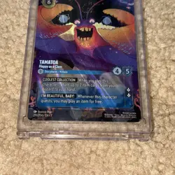 Disney Lorcana Archazia's Island: TAMATOA Happy as a Clam ENCHANTED FOIL 219/204 - Image 2