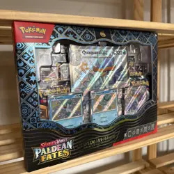 Pokemon TCG Paldean Fates Premium Collection Quaquaval EX NEW/SEALED - Image 1