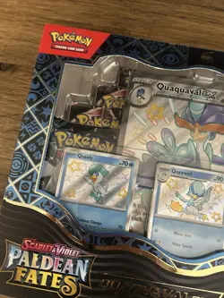 Pokemon TCG | Paldean Fates Quaquaval ex Premium Collection Box | New & Sealed💎 - Image 3