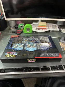 Pokemon TCG S&V PALDEAN FATES QUAQUAVAL EX Premium Collection Box *NEW & SEALED* - Image 2