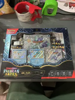 Pokemon TCG S&V PALDEAN FATES QUAQUAVAL EX Premium Collection Box *NEW & SEALED* - Image 1