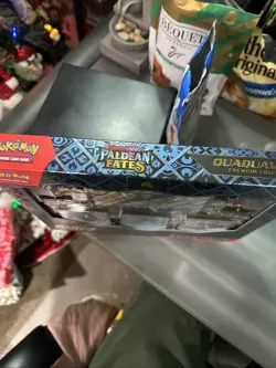 Pokemon TCG S&V PALDEAN FATES QUAQUAVAL EX Premium Collection Box *NEW & SEALED* - Image 5