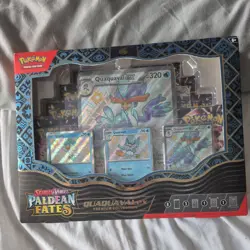 Pokemon TCG Paldean Fates Premium Collection Quaquaval EX NEW/SEALED - Image 1