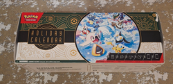 Pokemon Holiday Advent Calendar 290-41274 Trading Cards 25 Surprises Christmas - Image 1