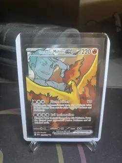 Team Rocket's Moltres ex - (Destined Rivals Stamp) 208/182 Miscellaneous Cards & - Image 1