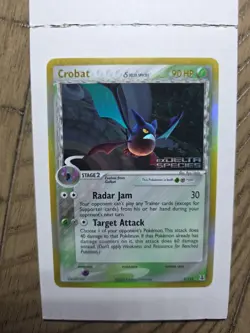 Pokemon TCG Crobat EX Delta Species Holo Rare Card 2/113 Lp Condition - Image 1