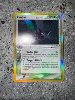 Pokemon TCG Cards Crobat 2/113 Delta Species Holo Rare EXC-NM - Image 3